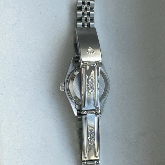 2002 Rolex Ladies Datejust White gold fluted bezel and stainless steel bracelet - Picture 6 of 11